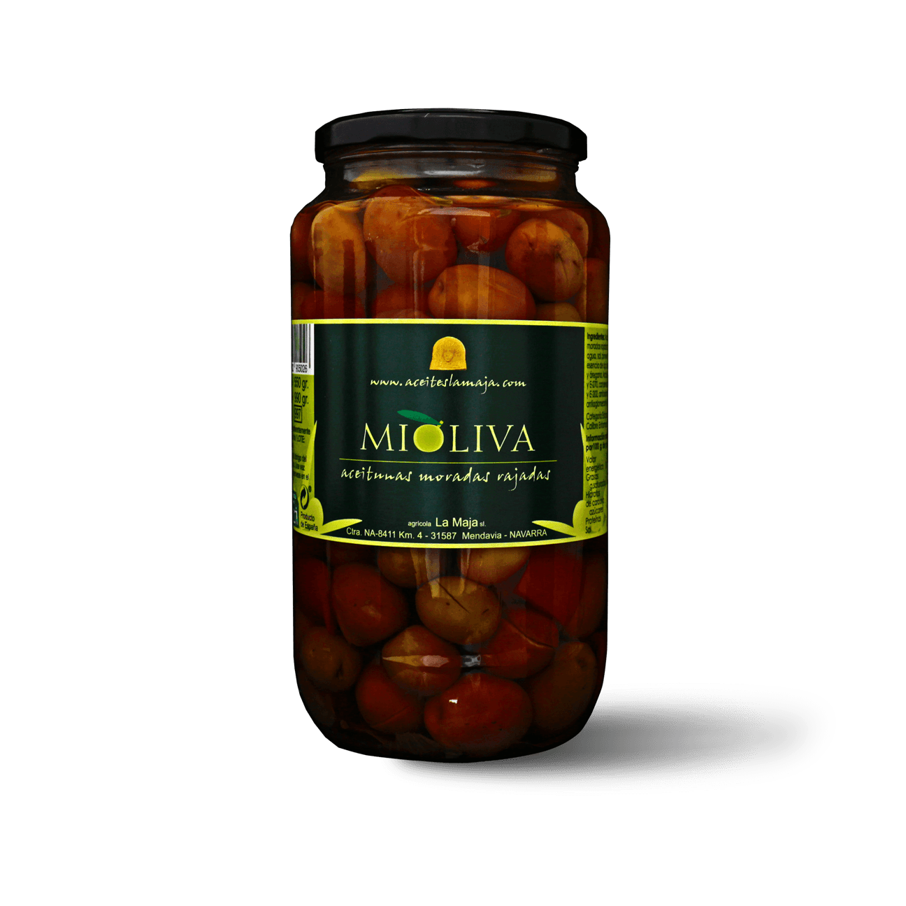 Aceitunas rajadas aliñadas - Tarro 1kg (6 unidades) Aceitunas rajadas aliñadas - Tarro 1kg (6 unidades)